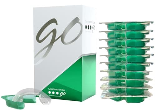 Opalescence Go 15% Prefilled Teeth Whitening Trays Kit, Mint Flavor, 10 Trays