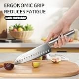 KnifeSaga 14-Piece Cryogenically Tempered Japanese Steel Kitchen Knife Set