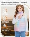 Glaais Kids Lightweight Machine Washable Heated Vest with 12000mAh Battery