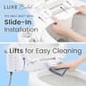 LUXE Bidet NEO 185 Plus Dual Nozzle Non-Electric Attachment w/ EZ-Lift