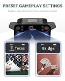 KPAW Automatic Card Shuffler and Dealer Machine with 8 Drawing Remotes