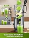 ORAINN 450W Cold Press Juicer Machine with 5.8-Inch Extra-Large Chute