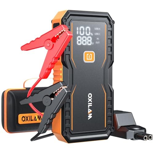 JOLTEKON 4500A Car Jump Starter with 150 PSI Air Compressor and Smart LCD Display