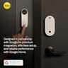 Yale Matte Black Keyed Deadbolt Smart Lock with Google Matter Hub Compatibility