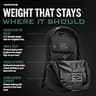 GORUCK Basic Rucker 17L Entry-Level Rucking Backpack with Water Bottle Pockets