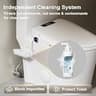 Loupusuo Electric Bidet Toilet Seat with Instant Heating and HD Display Screen