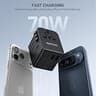 EPICKA TA-105 Pro GaN Universal Travel Adapter with 70W PD Fast Charging
