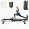 Buytime 91-Inch Dual Resistance Foldable Pilates Reformer with Jump Board