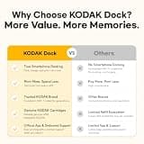 KODAK Dock Plus 4x6 Portable Instant Photo Printer With Docking Station