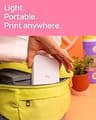 Canon Ivy 2 Mini Bluetooth Zink Zero-Ink Portable Photo Printer (White)