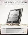 ACEMAGIC K1 Mini PC, Intel Core i5-12600H Processor, 32GB RAM, 1TB SSD