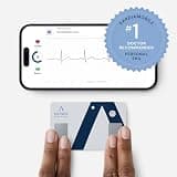 KardiaMobile Card Single-Lead Personal EKG Monitor with Bluetooth Sync