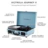 Victrola Journey II (2025 Model) Bluetooth Suitcase Record Player Black