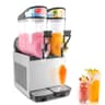 ROVSUN 30L Dual-Tank Commercial Slushie Machine with Copper Condenser