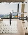 WHYFONE Extra Heavy Duty Full Motion TV Wall Mount For 60 to 120 Inch TVs