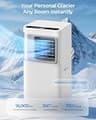Yleoob 16000 BTU 5-in-1 Smart Portable Air Conditioner with Drainage-Free Tech