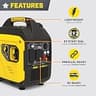 Champion Power Equipment 4000-Watt RV Ready Portable Inverter Generator