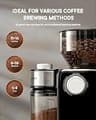 SHARDOR Electric Burr Coffee Grinder 2.0 with Adjustable Grind Settings