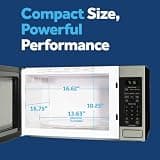 GE Countertop Microwave Oven 1.6 Cubic Ft High-Power 1150-Watt Capacity