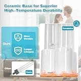 80W High-Power HVAC Duct UVC Sanitizer System with Detachable Ceramic Base