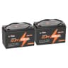 Litime 12V 100Ah LiFePO4 Trolling Motor Deep Cycle Battery Group 31, 2-Pack Set