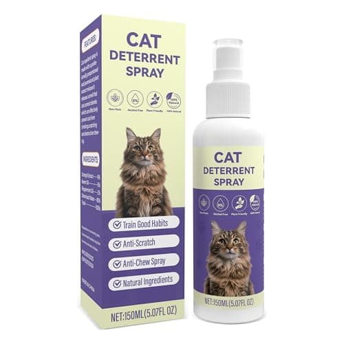 Yayabb Natural Essential Oil Cat Deterrent Spray for Furniture, 5.07 oz
