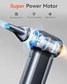 WOLFBOX MF100 Electric Air Duster, 150,000 RPM High-Velocity Motor, 3 Variable Speeds