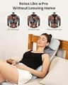 Comfier 2D/3D Shiatsu Ergonomic Massage Pad with Flexible Spinal Nodes