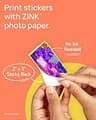 Canon Ivy 2 Mini Bluetooth Zink Zero-Ink Portable Photo Printer (White)