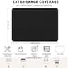 MOFINO 28-Inch Thick Silicone Stove Top Cover with Spill Containment Edges