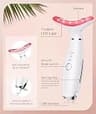 Dopsikn 7-Color Galvanic Red Light Therapy Facial Massager Tool with Gentle Thermals