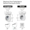 XCQQ Electric Bidet Toilet Seat with Instant Warm Water and LED Display