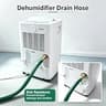TT FLEX Burst-Proof 5FT Green Rubber Dehumidifier Drain Hose