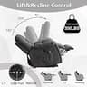 CANMOV Power Lift Recliner Chair with Concealed Cup Holders