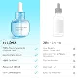 ZealSea Pure Hyaluronic Acid Hydrating Microneedling Face Serum, EWG Certified Formula