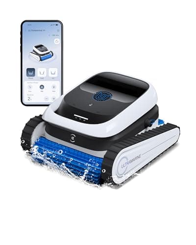 ECOVACS Ultramarine P1 Cordless Robotic Pool Vacuum with 4800 GPH Suction