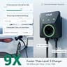 IYILO 48 Amp 11.5kW Hardwired Level 2 EV Charger with Dual Temp Sensors & RFID Access