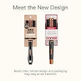 Conair Quick Dry Copper Collection Round Hair Brush for Blow Drying, Medium