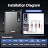 Ranein 18kW 240V Whole-Home Electric Tankless Water Heater with LED Display