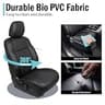 Clazzio Double Cab Manual Driver Black PVC Seat Covers for 3rd Gen Tacoma