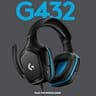 Logitech G432 Wired Gaming Headset with DTS Headphone:X 2.0 Surround Sound Audio