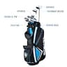 Callaway Strata Men's 12-Piece Complete Golf Set with Lightweight Bag