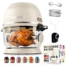 Fritaire Non-Toxic Air Fryer Pro 5-Quart with Motorized Rotisserie and Tumbling Basket