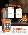 TOPTES CT-580 Portable Carbon Monoxide Meter with TFT Display and Light