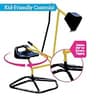 Crane Digger Ride-On Toy with Heavy-Duty Stabilizing Base and Metal Arm