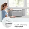 LG 5,000 BTU Window Air Conditioner with Remote Control and Ultra-Quiet Cooling