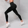 Plus Size High Waisted Anti-Cellulite Compression Running Workout Pants