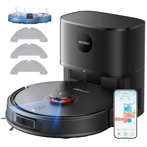 Q10 Pro Self-Emptying Robot Vacuum and Mop Combo with Laser Navigation