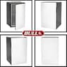 Bull Outdoor Products Contemporary 4.5 Cu. Ft. Stainless Steel Refrigerator