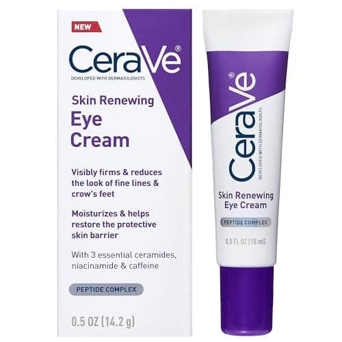 CeraVe Skin Renewing Anti-Aging Eye Cream with Essential Peptide Complex
